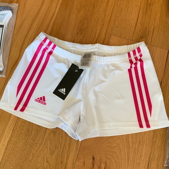 adidas spandex shorts womens